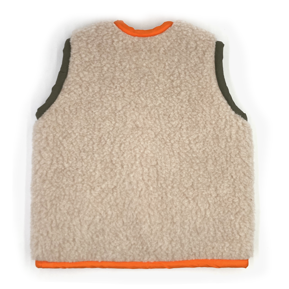 Gilet MOUTON ADULTE tricolore