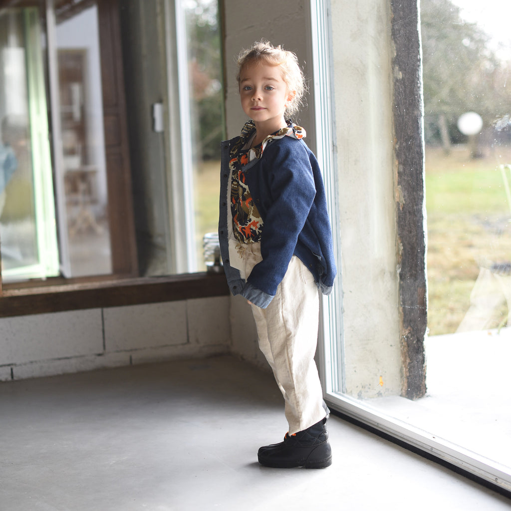 Pantalon denim ECRU
