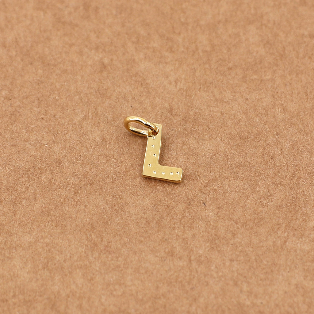 breloque lettre