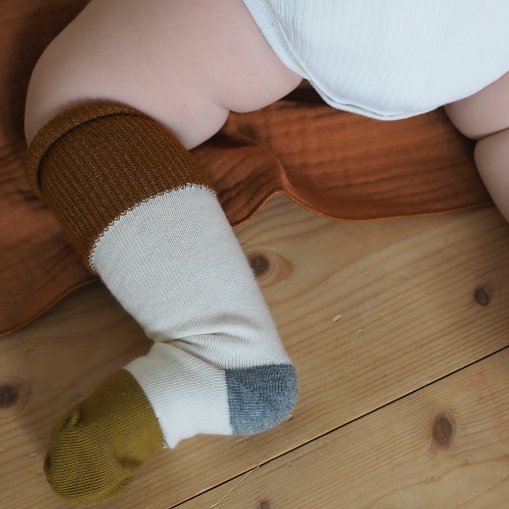 chaussettes adorablement responsable MOUTARDE