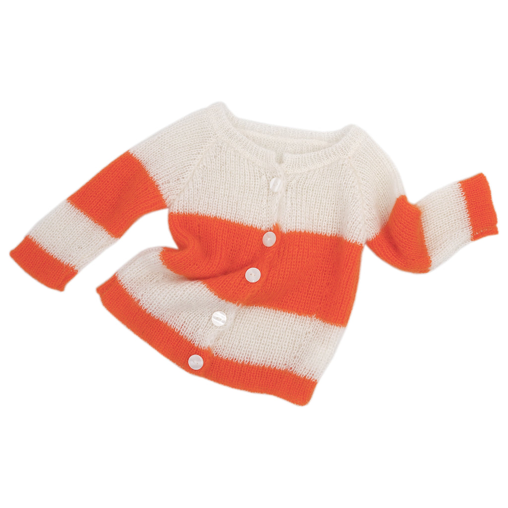 Cardigan RAY mohair orange