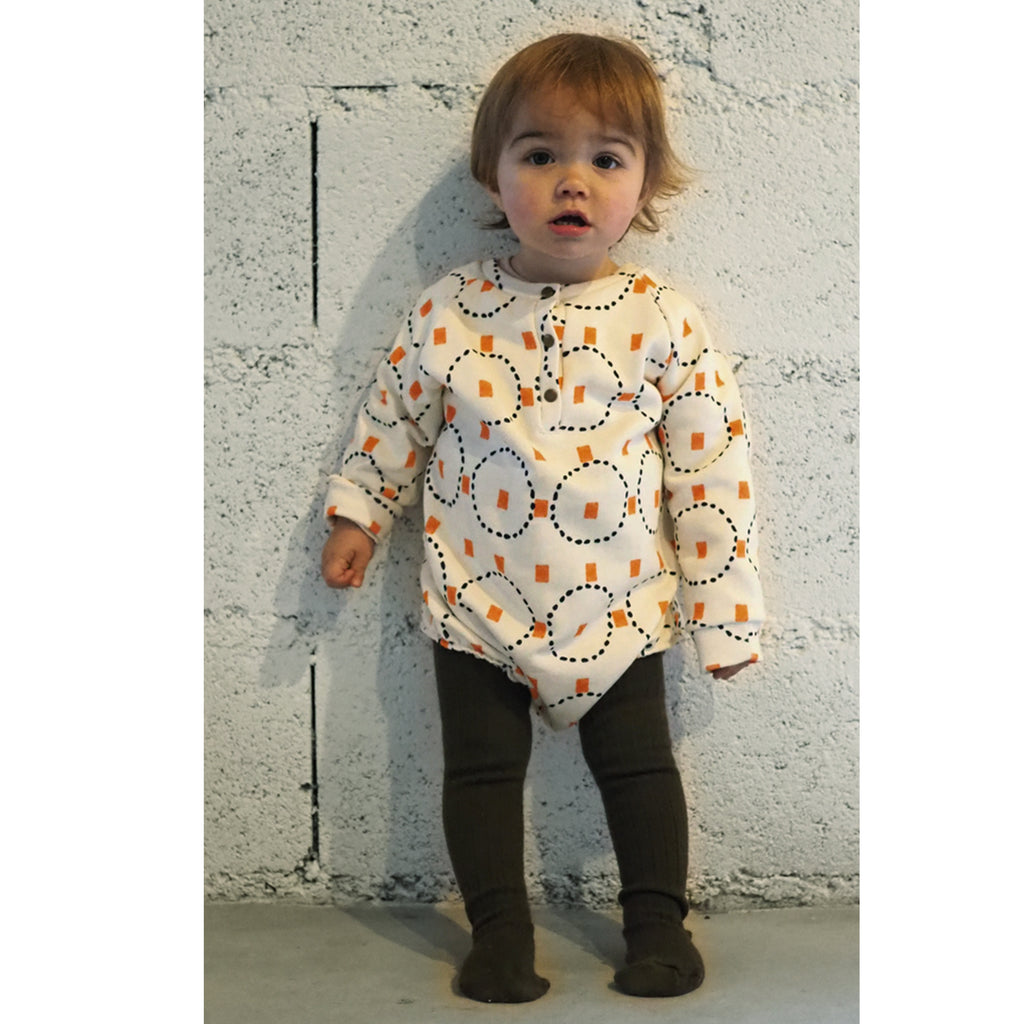 Barboteuse sweat imprimé RITY