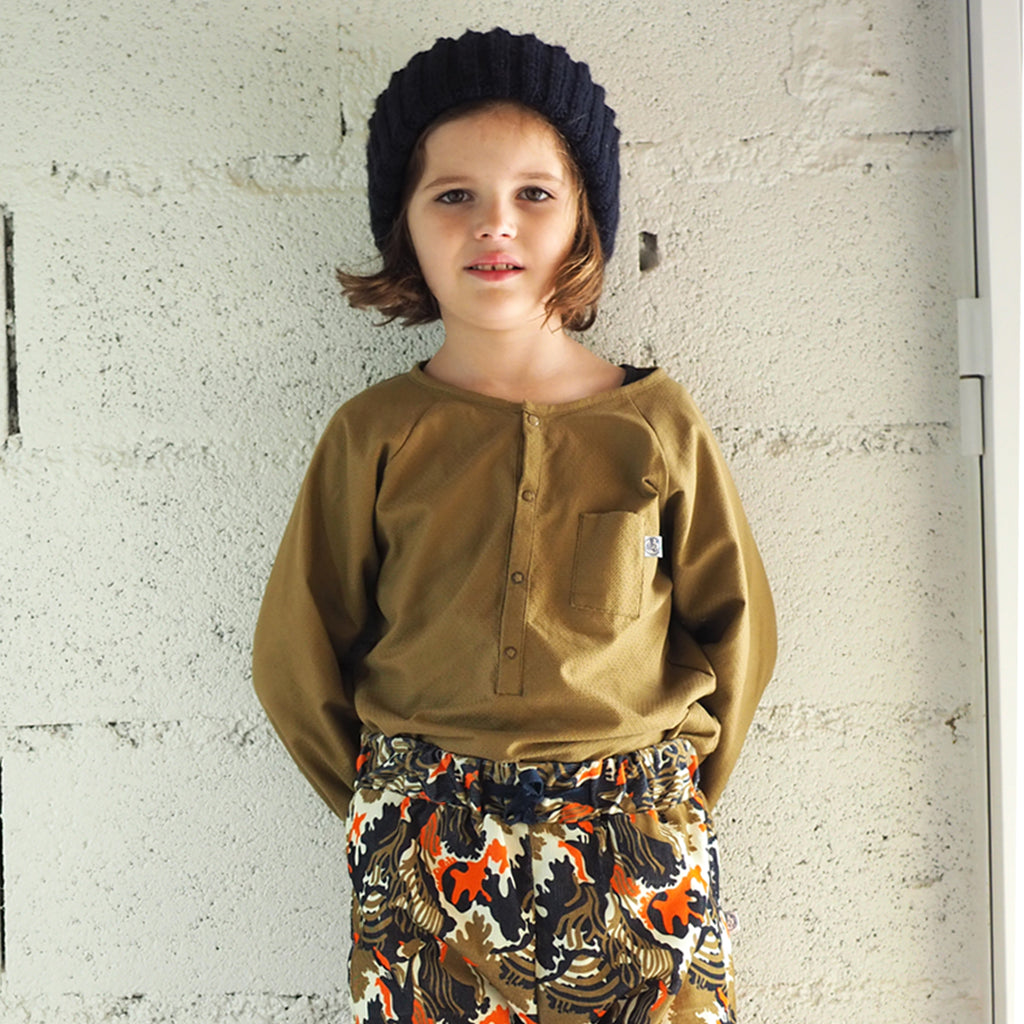 Liquette coton KAKI